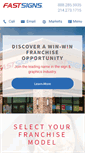 Mobile Screenshot of fsfastsigns.com